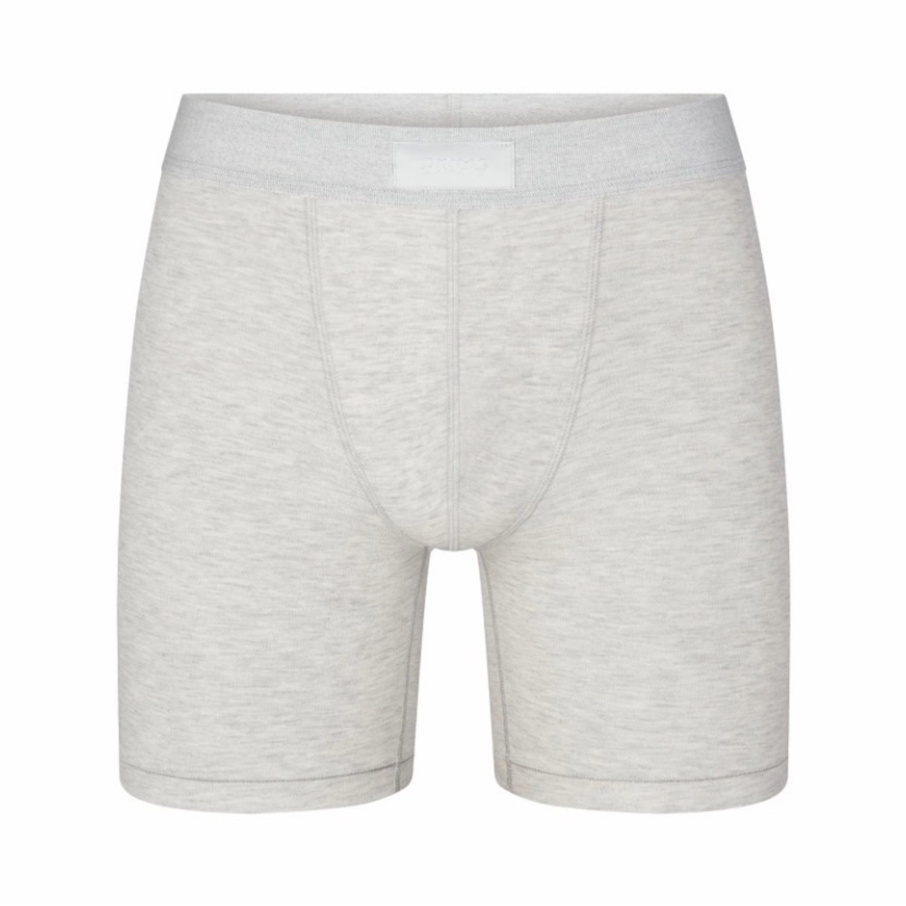 SKIMS Light Gray Boxer Briefs XS NEW